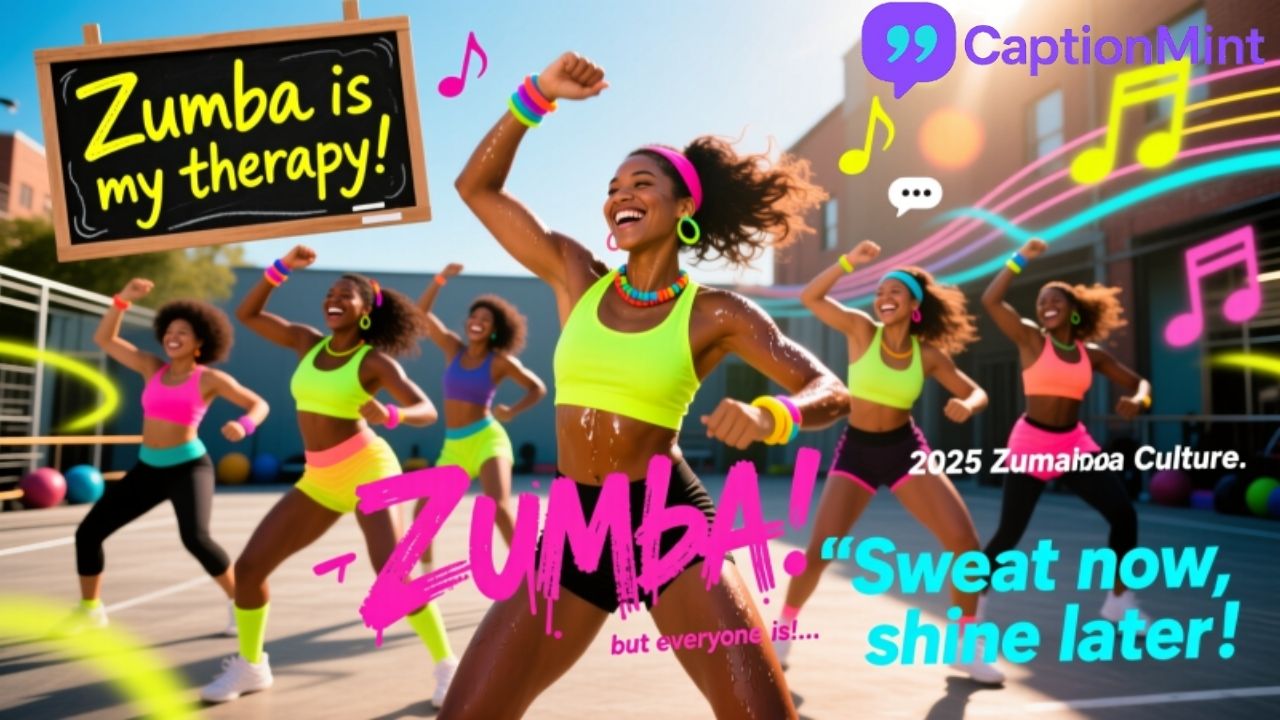 200+ Zumba Vibes Captions & Quotes for Instagram in 2025