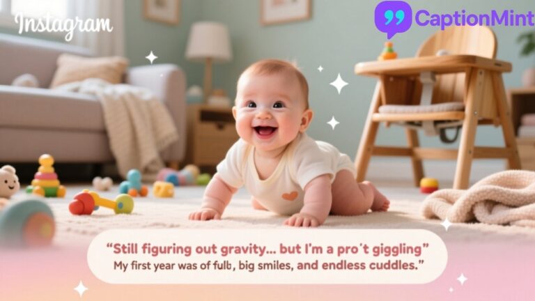 250+ Cute 11 Months Baby Captions for Instagram 2025 (Funny & Sweet Lines)