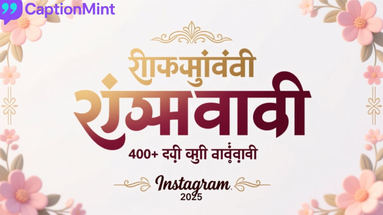 400+ Best Marathi Instagram Bios 2025 (Stylish, Attitude & Trendy Lines for Boys & Girls)