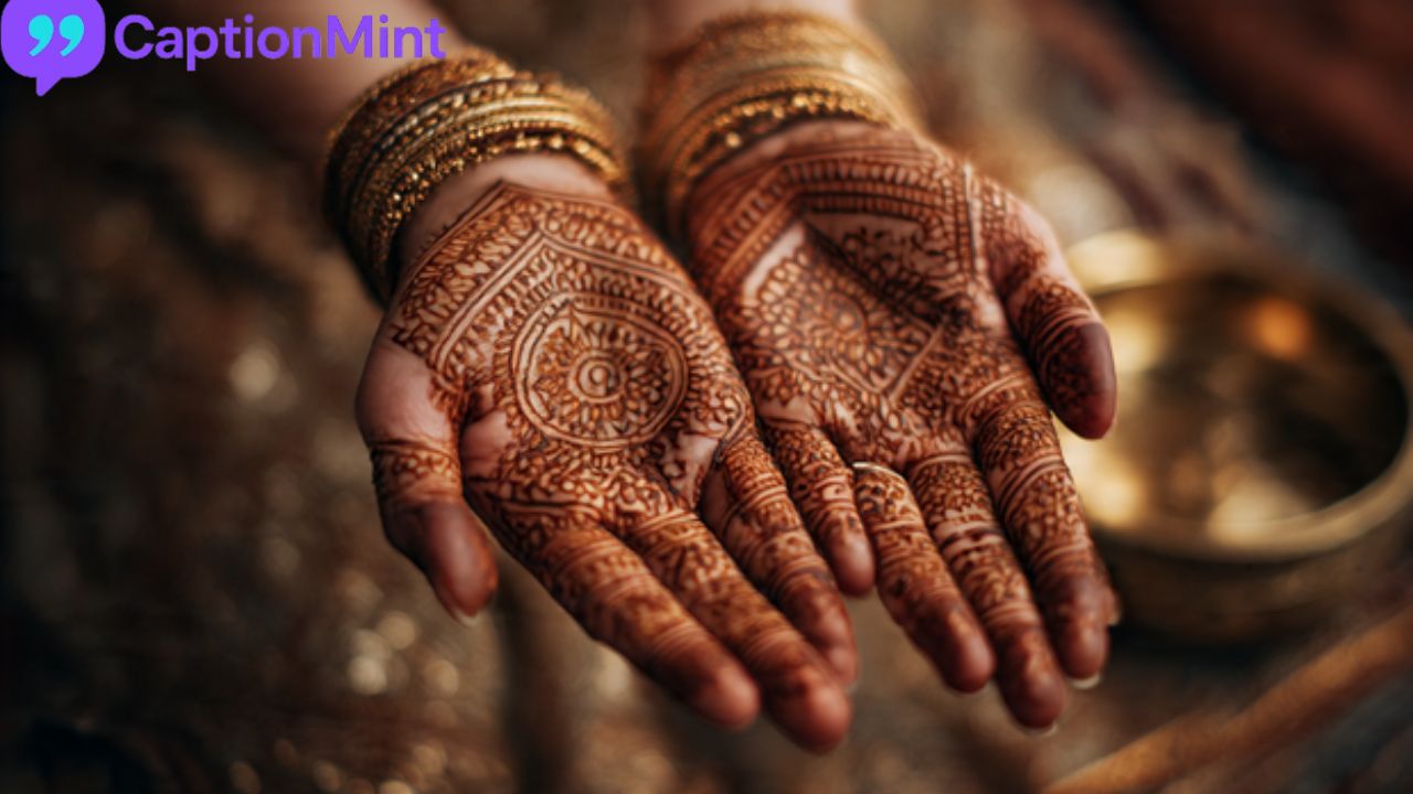 400+ Latest Mehndi Captions & Quotes for Instagram in 2025