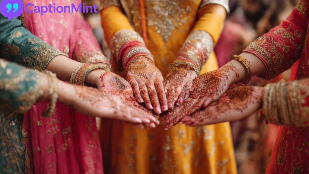 Mehndi Function Captions for Wedding Vibes