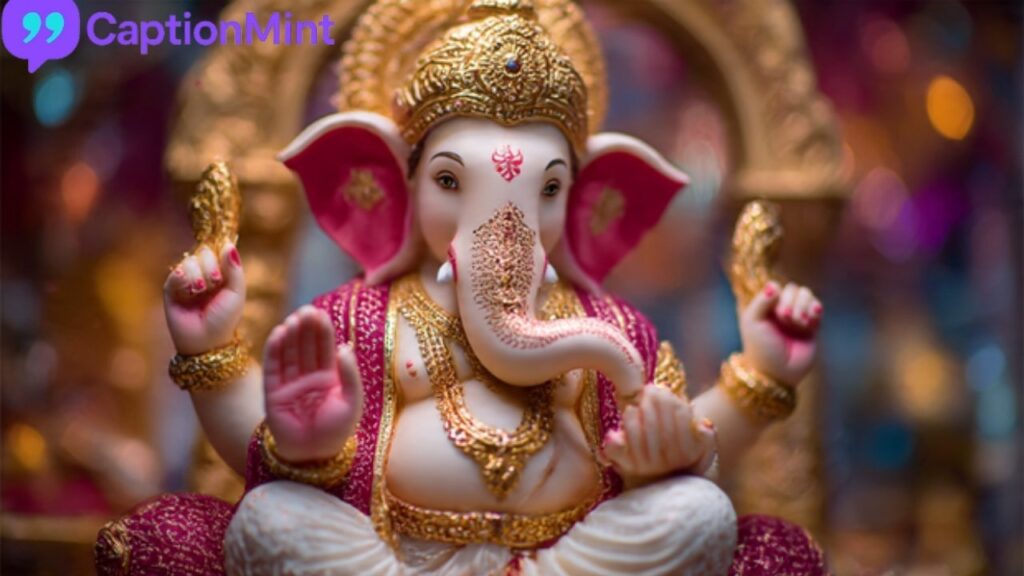 Motivational Ganpati Captions for Positive Vibes