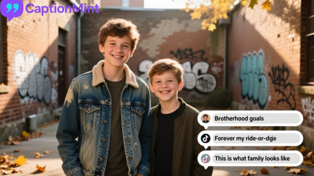 Trending comments for brother photo