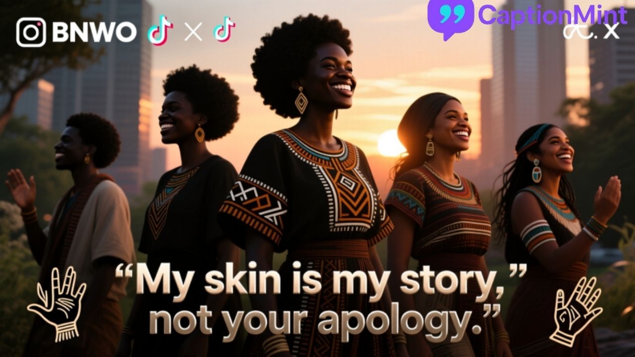 550+ BNWO Captions That Slay Boldly & Go Viral in 2025