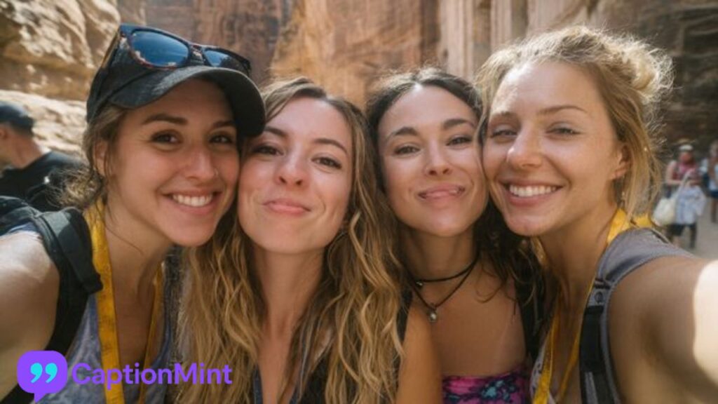 Instagram Captions for Girls’ Trip Selfies