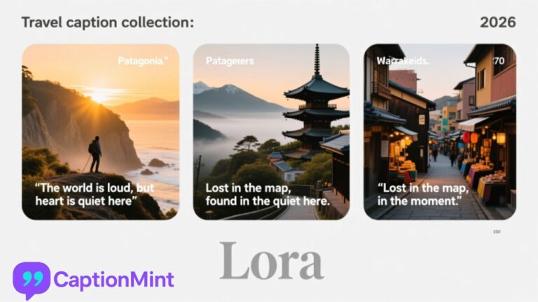 Travel Captions for Instagram