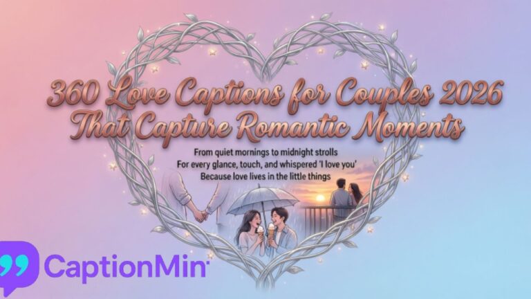 Love Captions for Couples