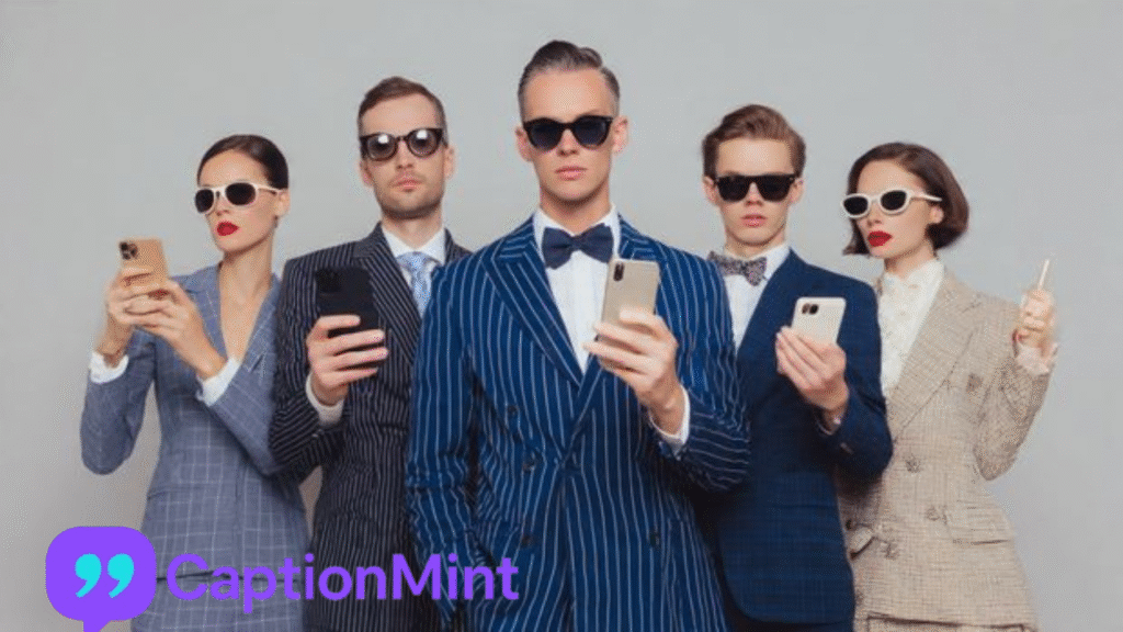 Funny Suit Captions for Instagram