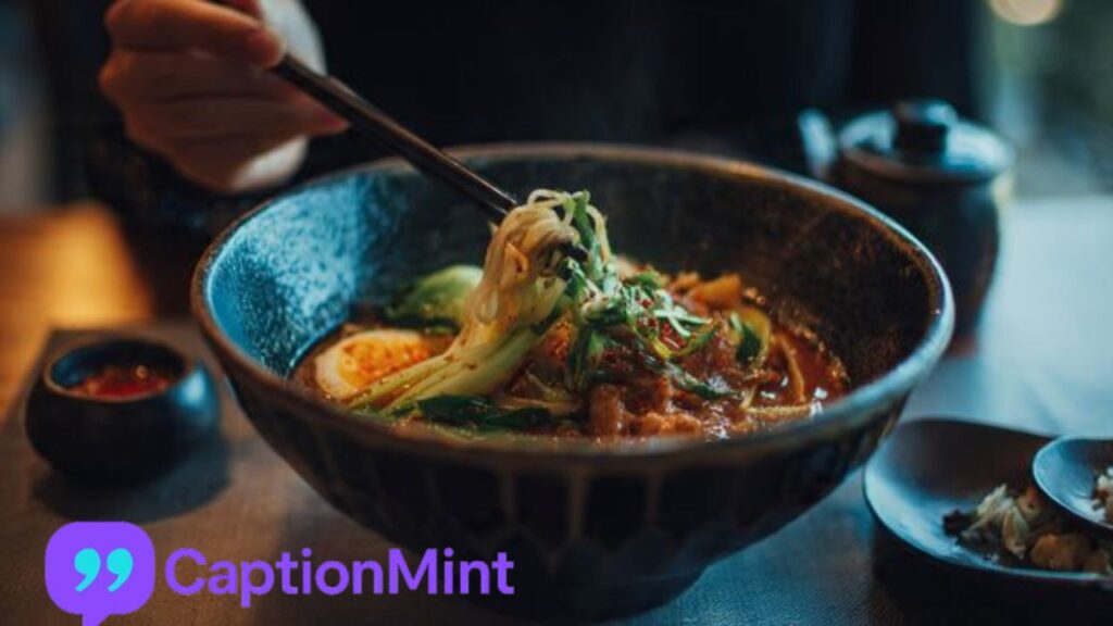 Asian Foodie Captions