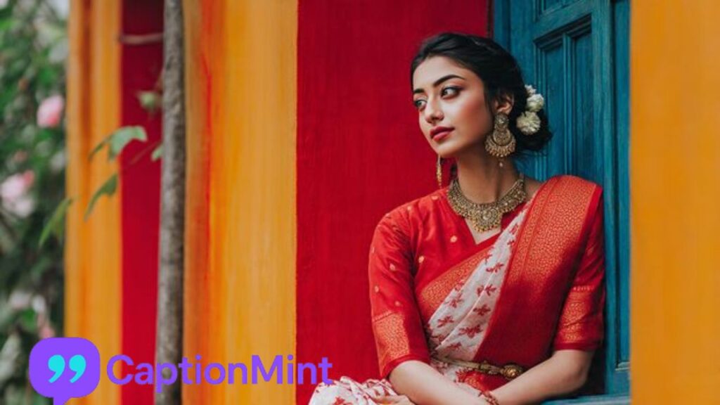 Traditional Saree Captions for Instagram