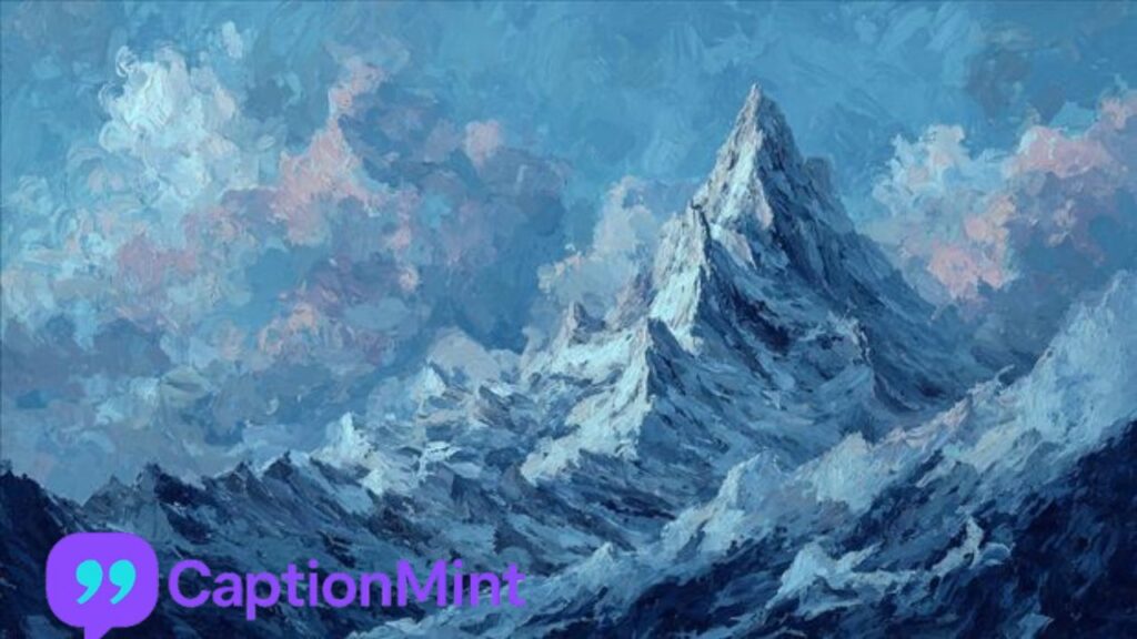 Unique Mountain Captions for Instagram
