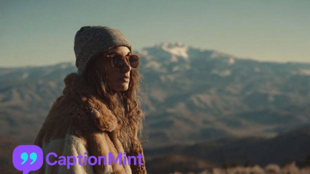 Baddie Mountain Captions