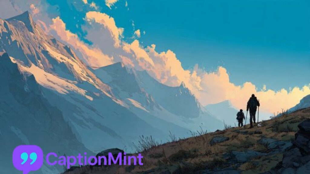 Mountain Lifestyle Caption