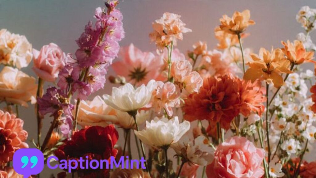 Flower Aesthetic Short Instagram Captions
