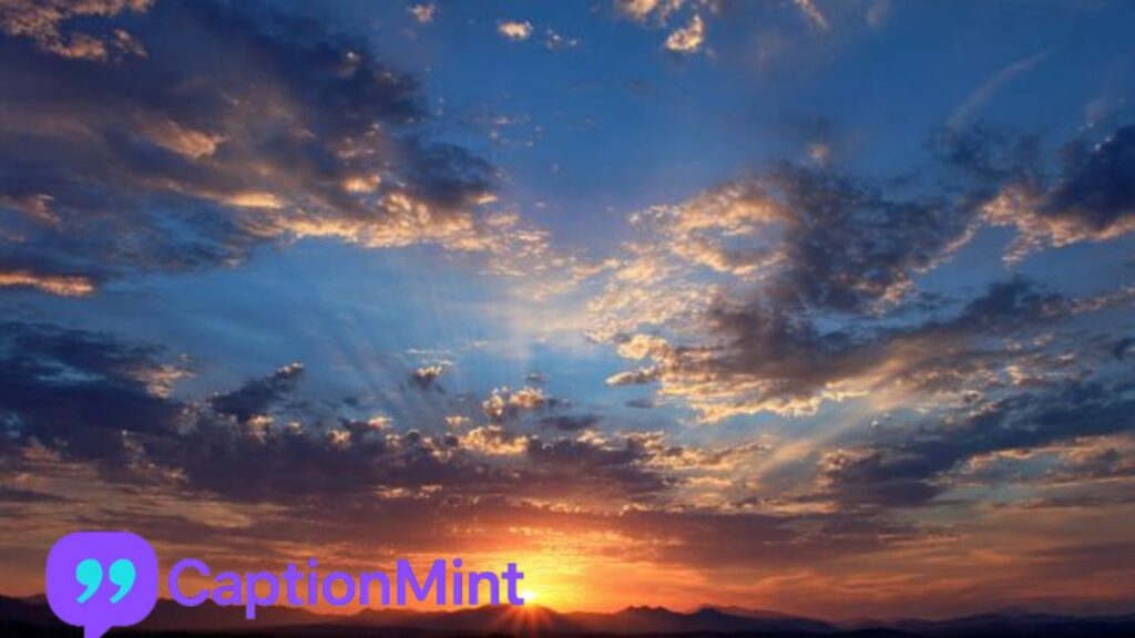 Sunset Sky Captions for Instagram