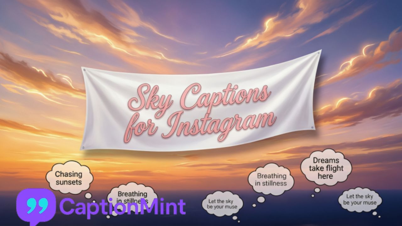 360 Sky Captions for Instagram 2026 to Inspire Creativity