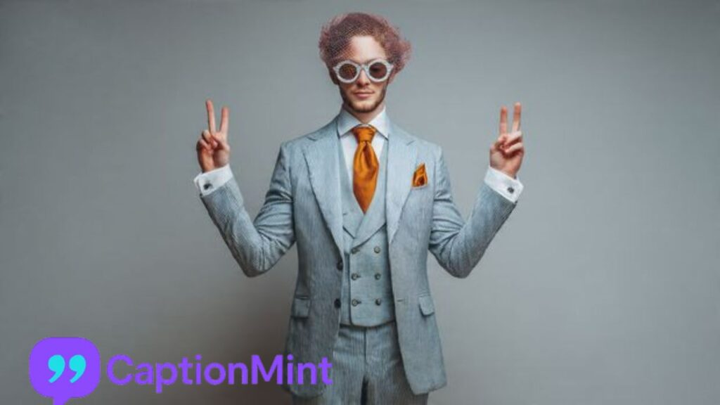 Funny Suit Captions for Instagram