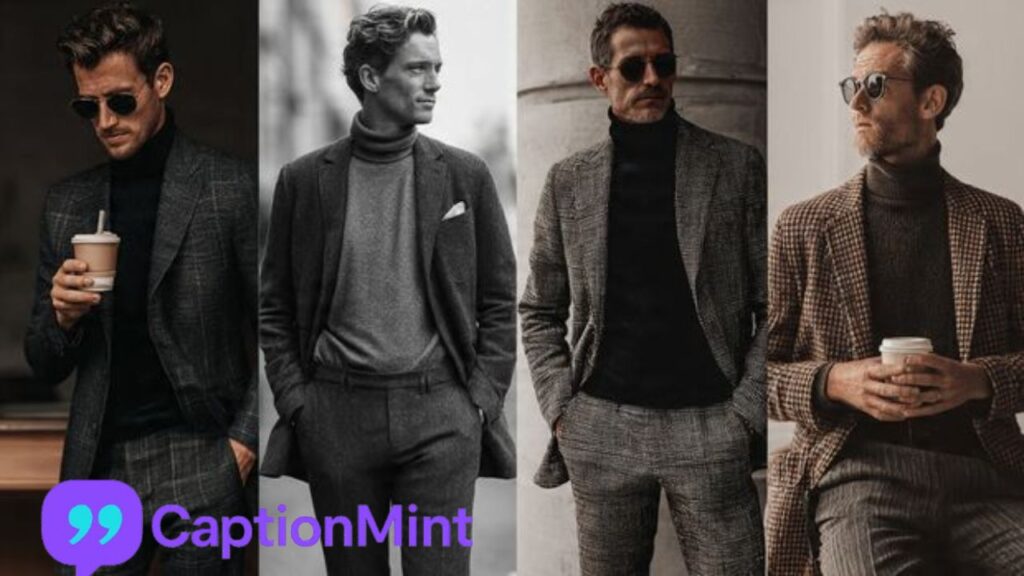 Aesthetic Suit Captions for Instagram